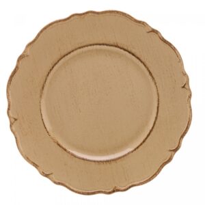 Sousplat Bege Linha Patina G