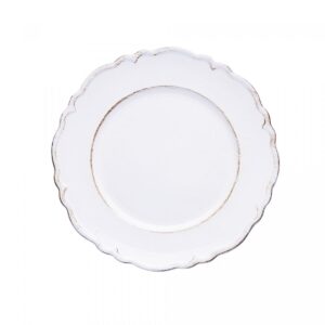Sousplat Branco Linha Patina P
