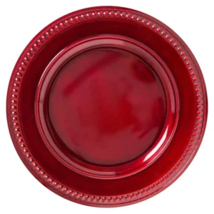 Sousplat Vermelho Galles