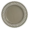 Sousplat Cinza Vazado
