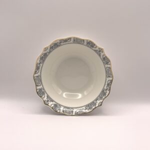 Bowl Cinza e Branco Linha Francesa