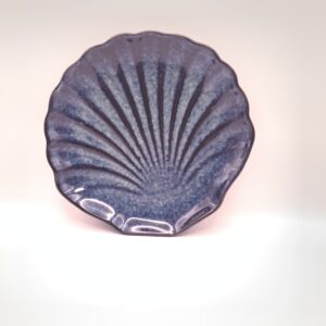 Prato de Sobremesa Concha Linha Jeans