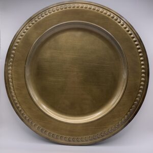 Sousplat Bronze Galles