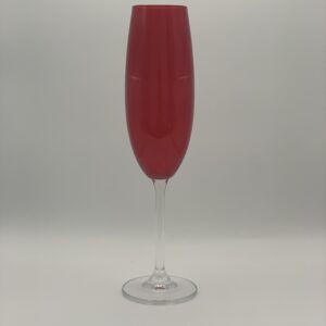 Taça Espumante Vermelha Linha Bohemia Colors