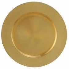 Sousplat Dourado Liso