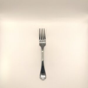 Garfo Sobremesa Prata Wolf