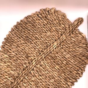 Sousplat Rústico Folha