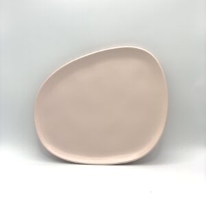 Prato de Sobremesa Rosa Lhermitage