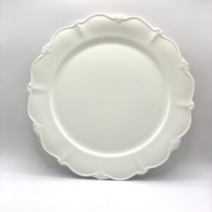 Prato Raso Branco Linha Fancy