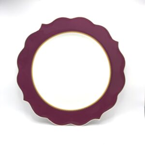 Prato Raso Marsala Linha Francesa