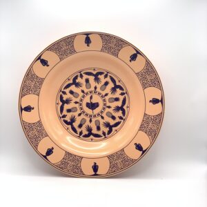 Prato Fundo Laranja Fauna Tropical