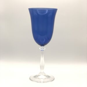 Taça de Vinho Azul