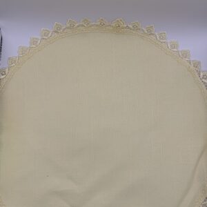 Jogo Americano com Renda Amarelo