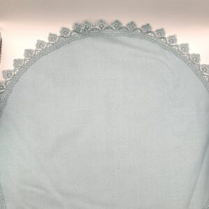 Jogo Americano de Renda Azul Claro