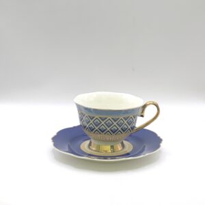 Xícara Azul Bebê Linha Francesa