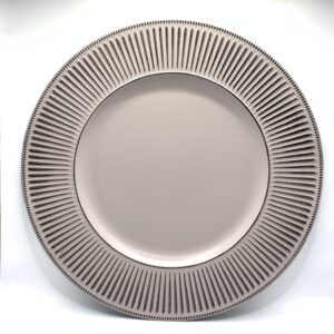 Sousplat Rose Rajado