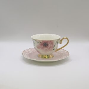 Xícara Floral Linha Francesa