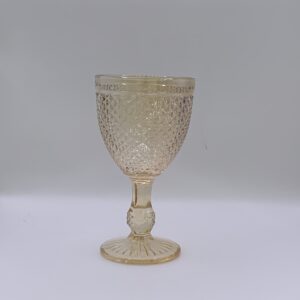 Taça de Água Bico de Jaca Âmbar