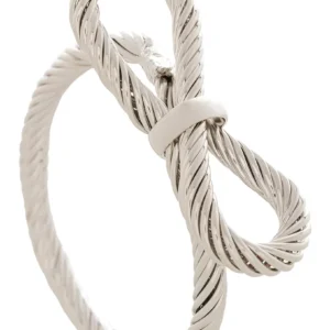 Argola de Laçinho Metal Prata