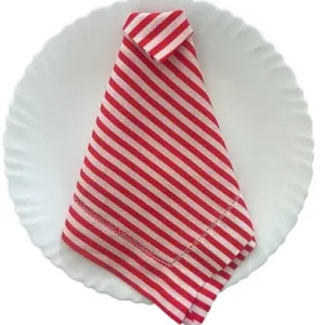 Guardanapo Listras Vermelhas